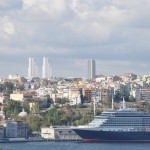 De Bosporus met de Aziatische deel