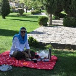 Picknicken onderweg, de nationale bezigheid van de Iranezen