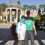 Wij bij het graf van Hafez