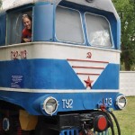 Trein museum in Brest, Belarus